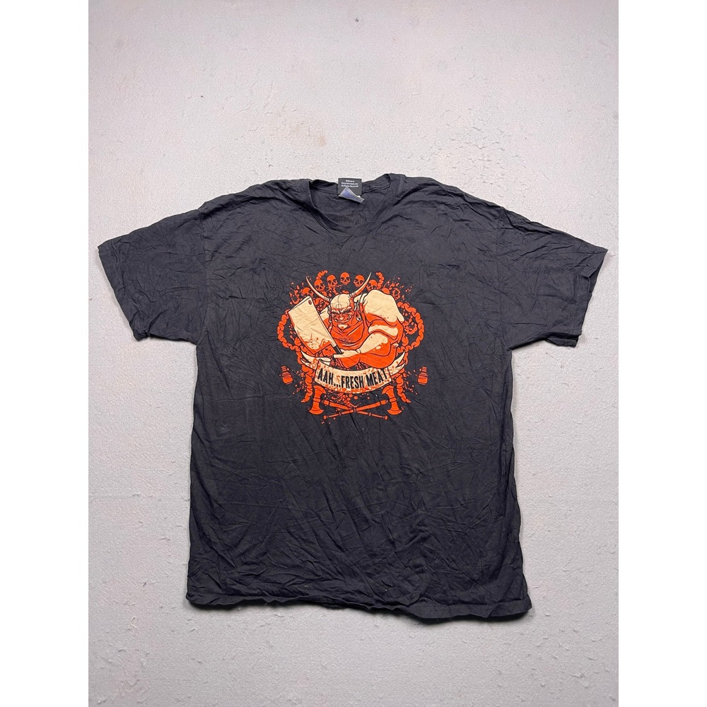 J!NX Blizzard Diablo The Butcher Fresh Meat Cotton Black T-Shirt XL Mens‎